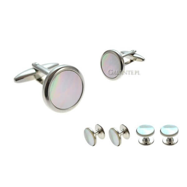 Komplet smokingowy perłowy KSL990010