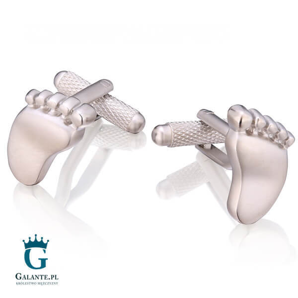 Spinki do mankietów Stopki X2 PSN058