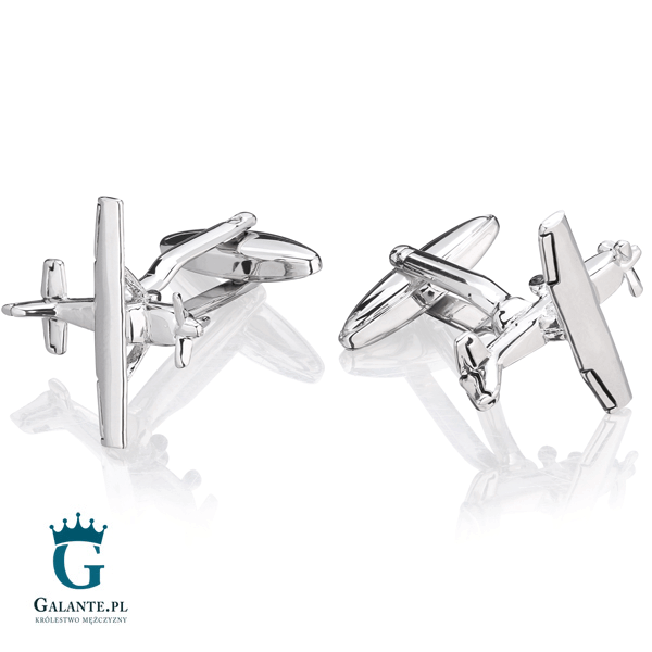 Spinki do mankietów Samolot Cessna SD-1423