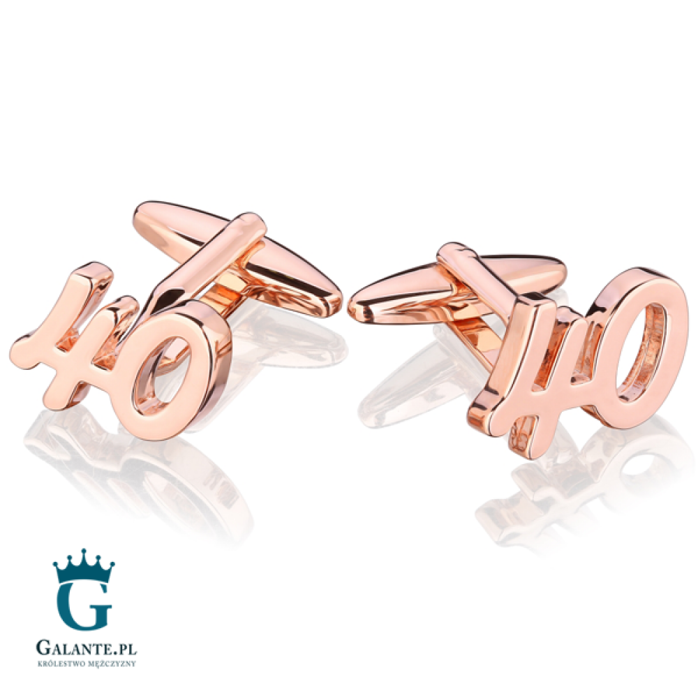 Spinki do mankietów Jubilat 40 SD-1414