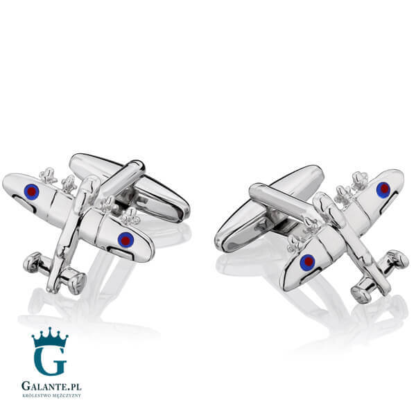 Spinki do mankietów Samolot Lancaster SD-1365