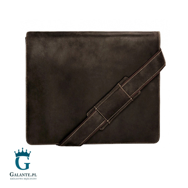 Duża torba na ramię Visconti Harvard V-16054 XL – brązowa