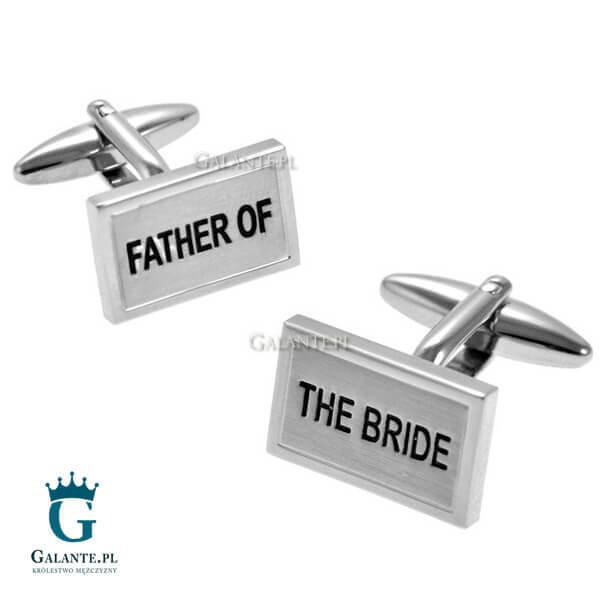 Spinki do mankietów Ojciec Panny Młodej SD-0227