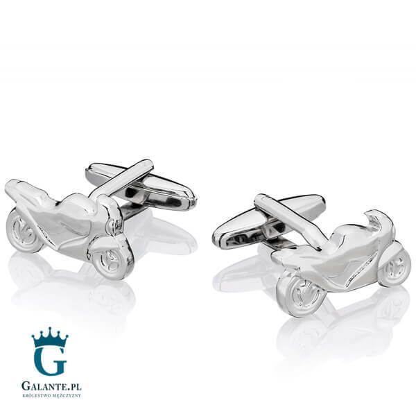 Spinki do mankietów X2 Motor Ścigacz