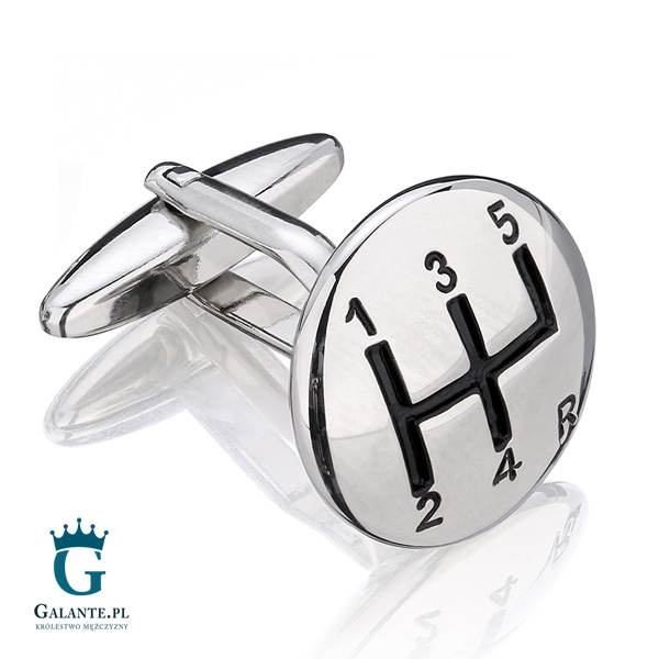 Spinki do mankietów Skrzynia biegów SD-1234