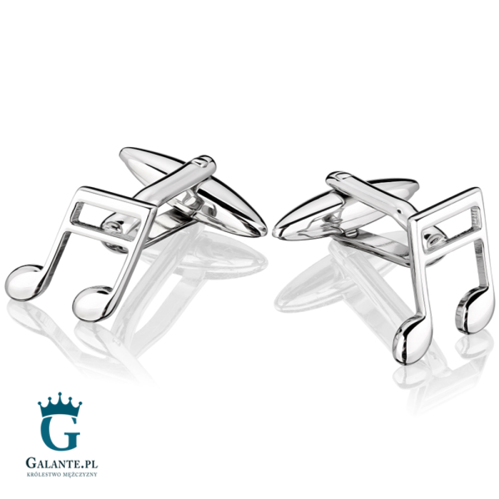 Spinki do mankietów Nuty X2 N048