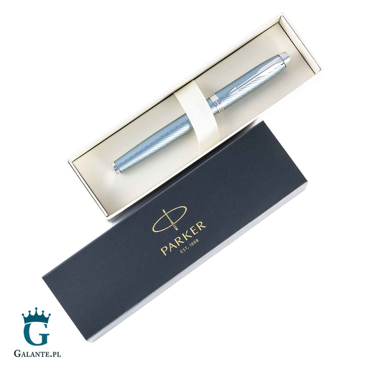 Pióro wieczne Parker IM Premium Blue Grey