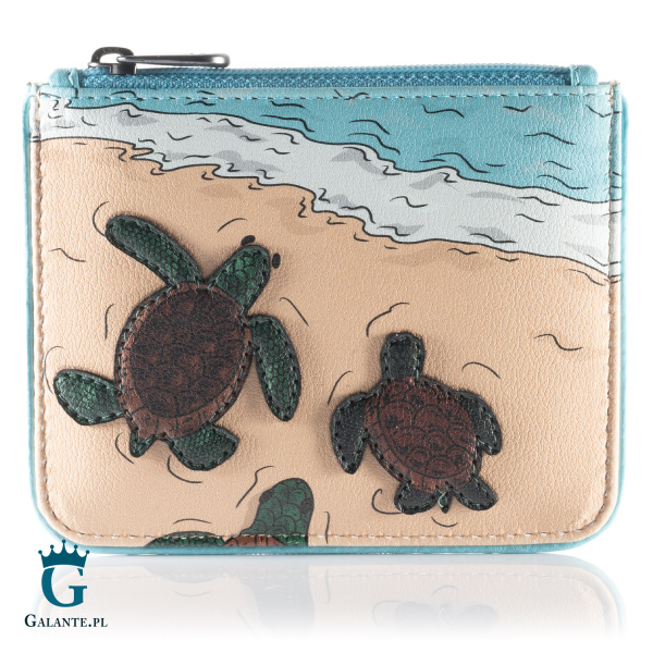 Bilonówka damska skórzana Żółwie Yoshi