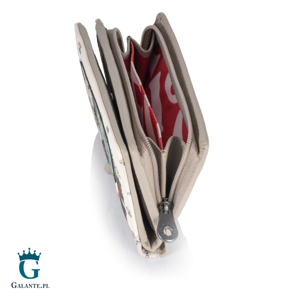 Mały portfel damski Wiejski Domek Yoshi Y1089