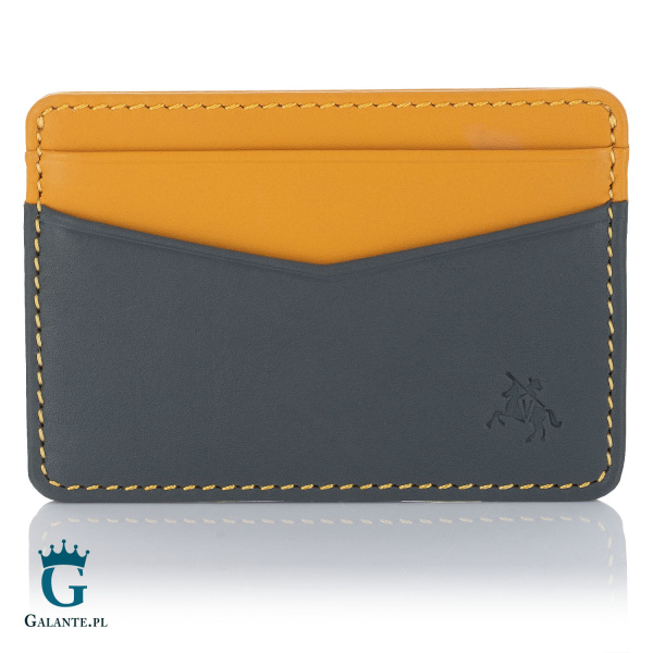Skórzane etui na karty Visconti VSL-40