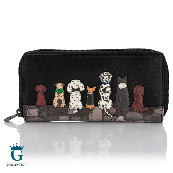 Skórzany portfel damski Pieski Yoshi Y1257