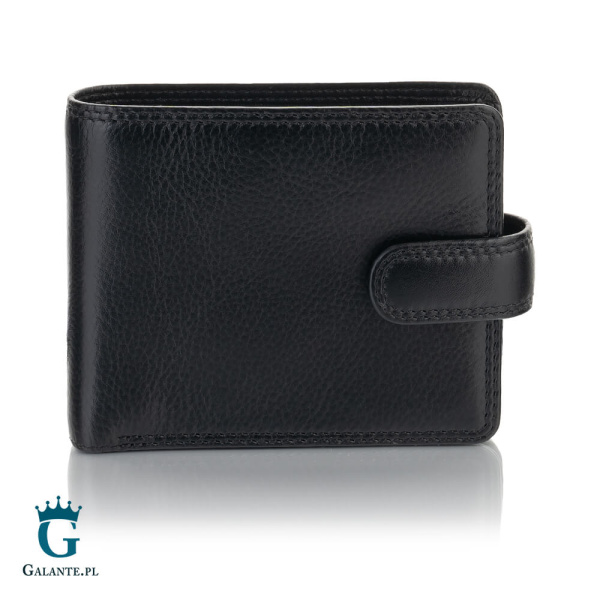 Klasyczny pojemny portfel męski Visconti Heritage HT-10 -czarny
