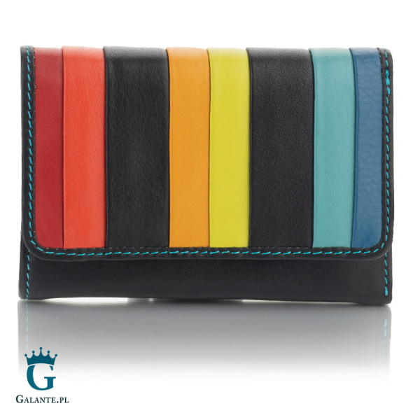 Mały kolorowy portfel damski Visconti STR-3 z RFID