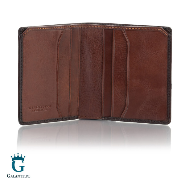 Mały portfel na karty i banknoty Visconti Atelier AT-56 RFID