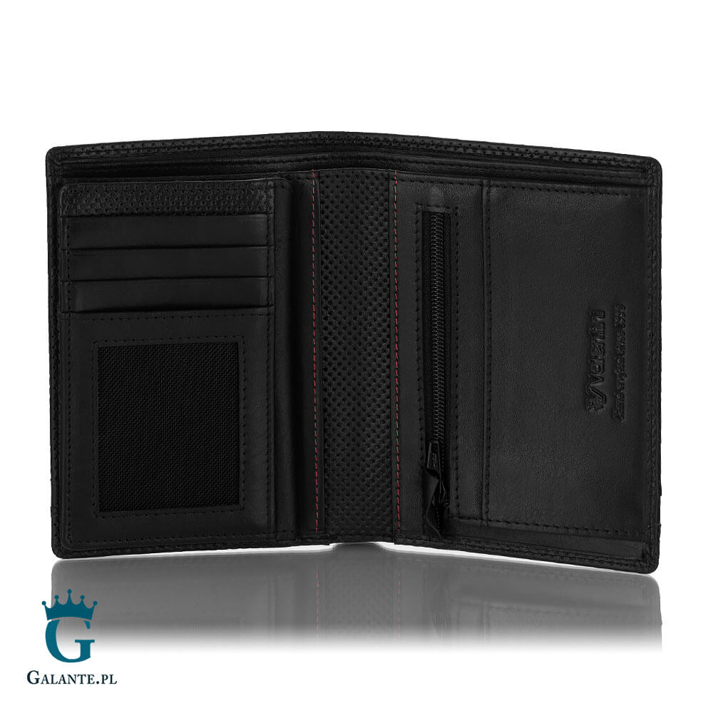 2_81 Portfel męski skórzany Valentini Perforated 13V-265