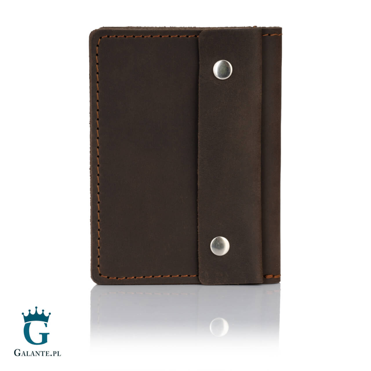 Skorzany-Cienki-Portfel-Slim-Wallet-Brodrene-SW-04-25031 Skórzany Cienki Portfel Skórzany Brodrene SW-04 – ciemny brąz