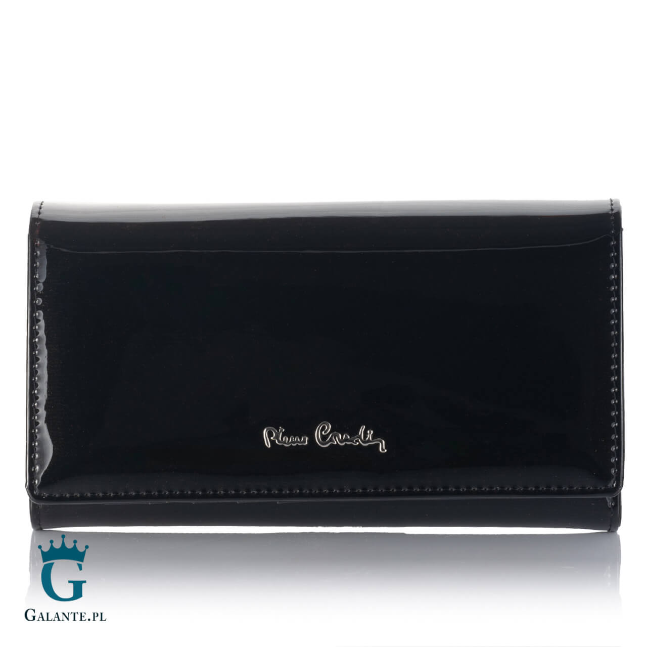 Duży portfel Pierre Cardin zapinany na zatrzask 05 LINE 114 – niebieski