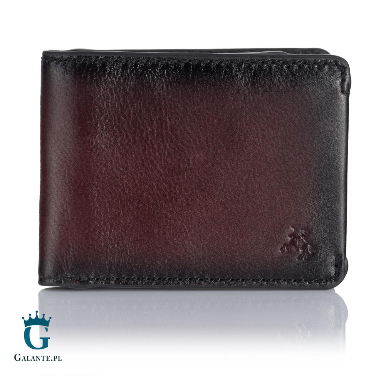 Portfel podróżny skóra naturalna Visconti MZ-101brązowy