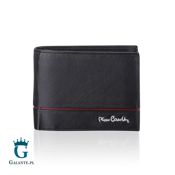 Elegancki portfel męski Pierre Cardin TILAK15 8806 – czerwony