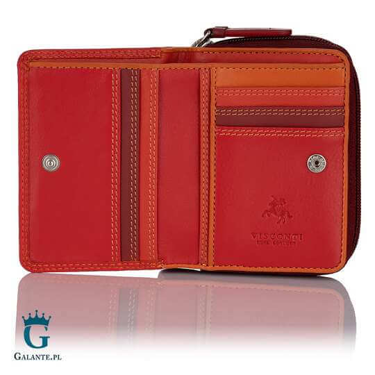 Kolorowy-portfelik-skorzany-Visconti-RB-53-RFID-24281-540×540 Portfelik damski skórzany Visconti kolorowy czerwony