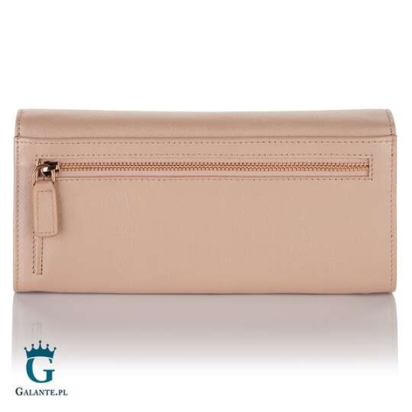 Duży portfel damski Valentini Metallic 123M-277 – różowy