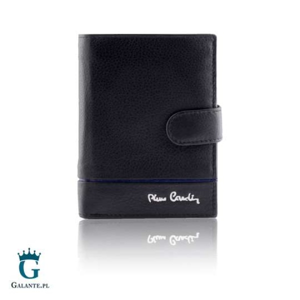 Zapinany portfel męski Pierre Cardin TILAK15 326A – niebieski