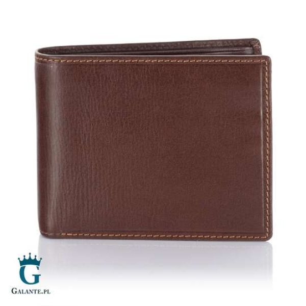 Klasyczny portfel męski Visconti MZ-4 RFID – brązowy