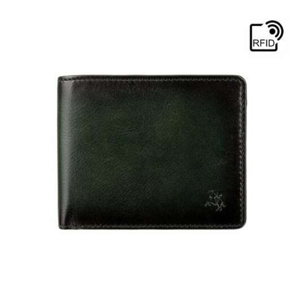 Portfel Męski Visconti Atelier AT-60 RFID – zielony