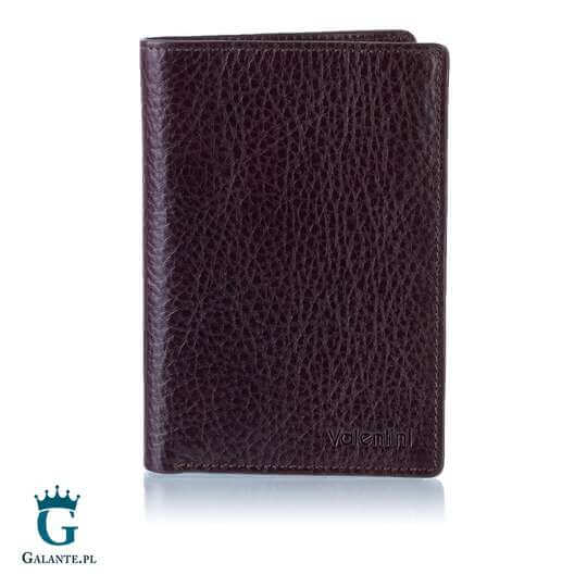 Portfel męski skórzany Valentini 159-290 cognac