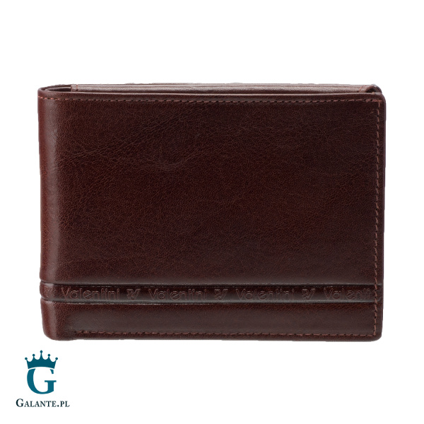 Portfel męski Valentini 152-290 RFID – brąz