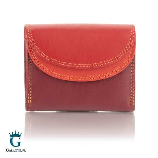 Kolorowy portfelik skórzany Visconti RB-39 RFID – niebieski