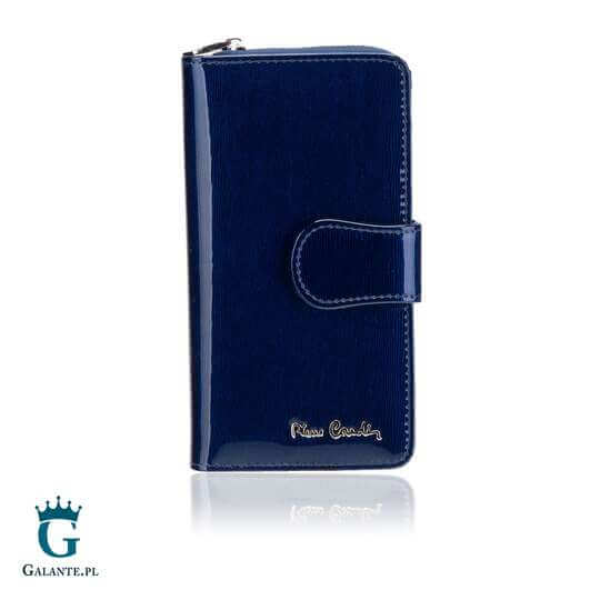 Duży portfel Pierre Cardin zapinany na zatrzask 05 LINE 114 – czarny