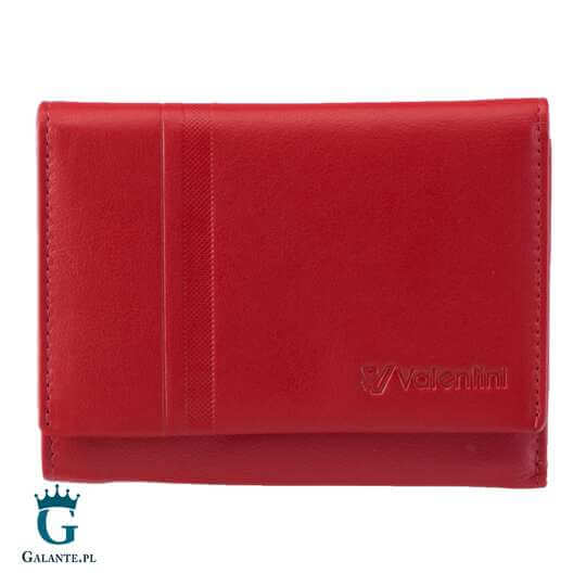 Portfel damski Valentini 157-262 z RFID – czerwony