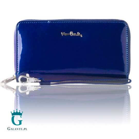 Duży portfel damski ze skóry włoskiej Pierre Cardin 06 ITALY 102 – czarny