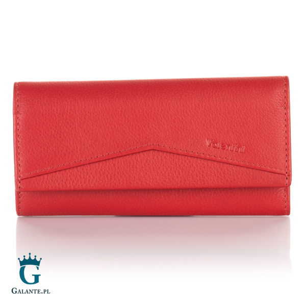 Skórzane etui na klucze Valentini 106-038 czerwone