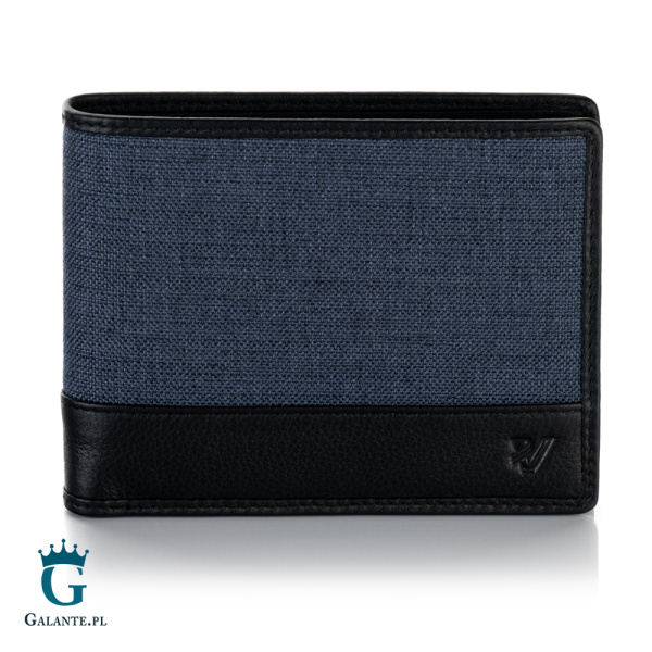 Portfel męski skórzany Valentini Fusion 105-274 – Navy