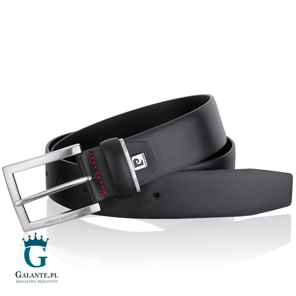Skórzany pasek męski Pierre Cardin 70080