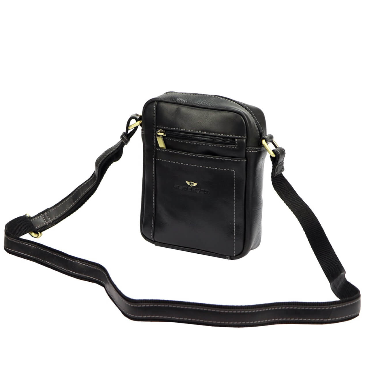 img_3884 Skórzana saszetka męska PETERSON 117 czarna