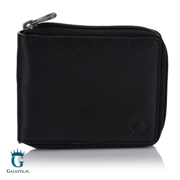 Dwukolorowy skórzany portfel męski Yoshi Y2046 – czerwony