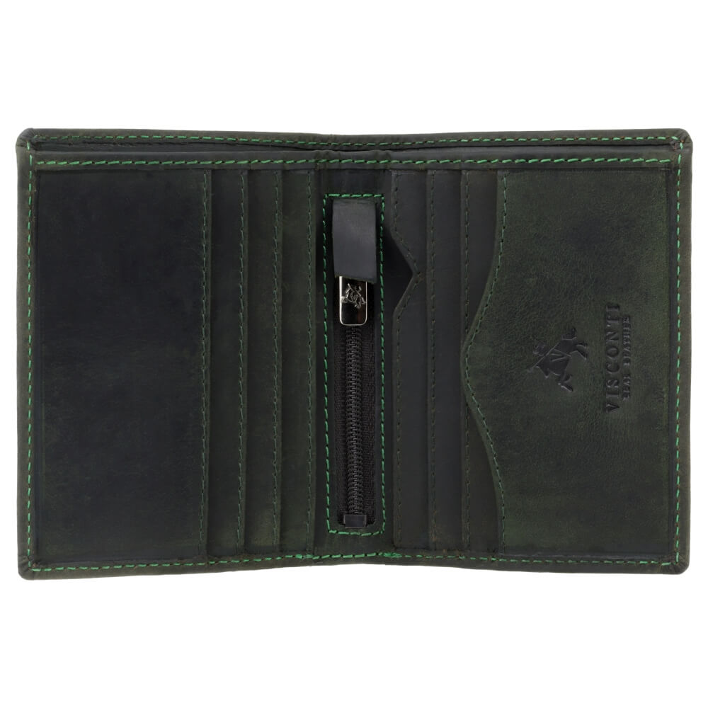 Skorzana-banknotowka-Visconti-Hunter-V-705-RFID-28668 Skórzana banknotówka Visconti Hunter V-705 zielona