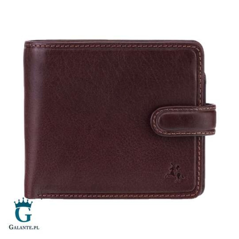 Portfel męski Visconti TSC-42 RFID – brązowy ciemny