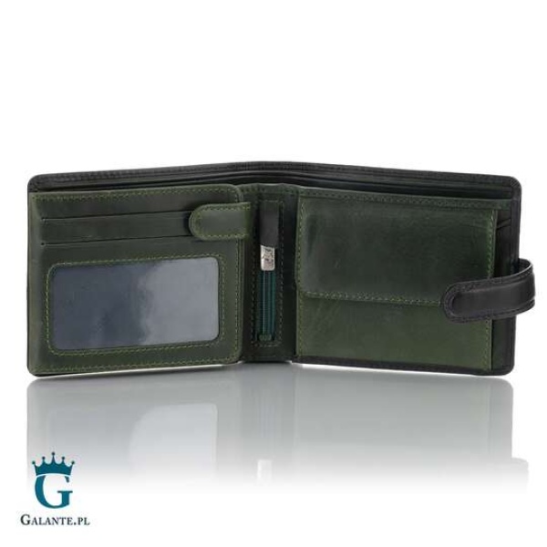 Portfel męski Visconti TR-35 RFID – zielony