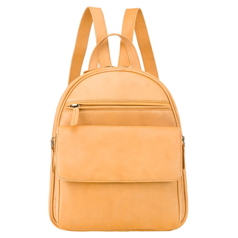 Mała skórzana listonoszka czerwona Visconti S-41