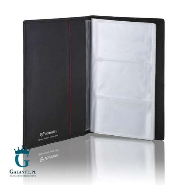 Etui na wizytówki Valentini 154-677 Ferrari Red & Black