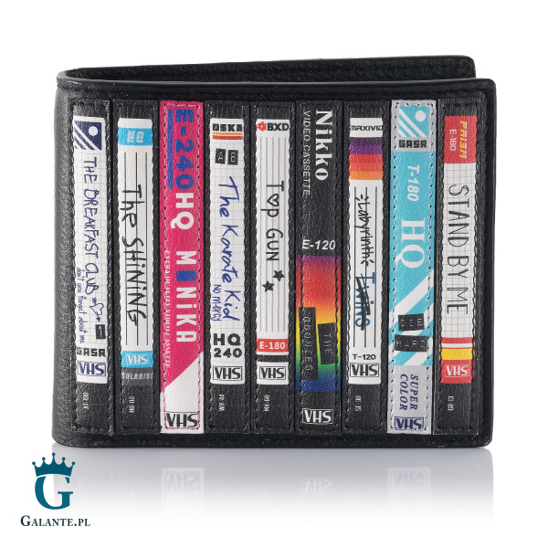 Skórzany portfel męski Lata 80te Yoshi Y2378 RFID