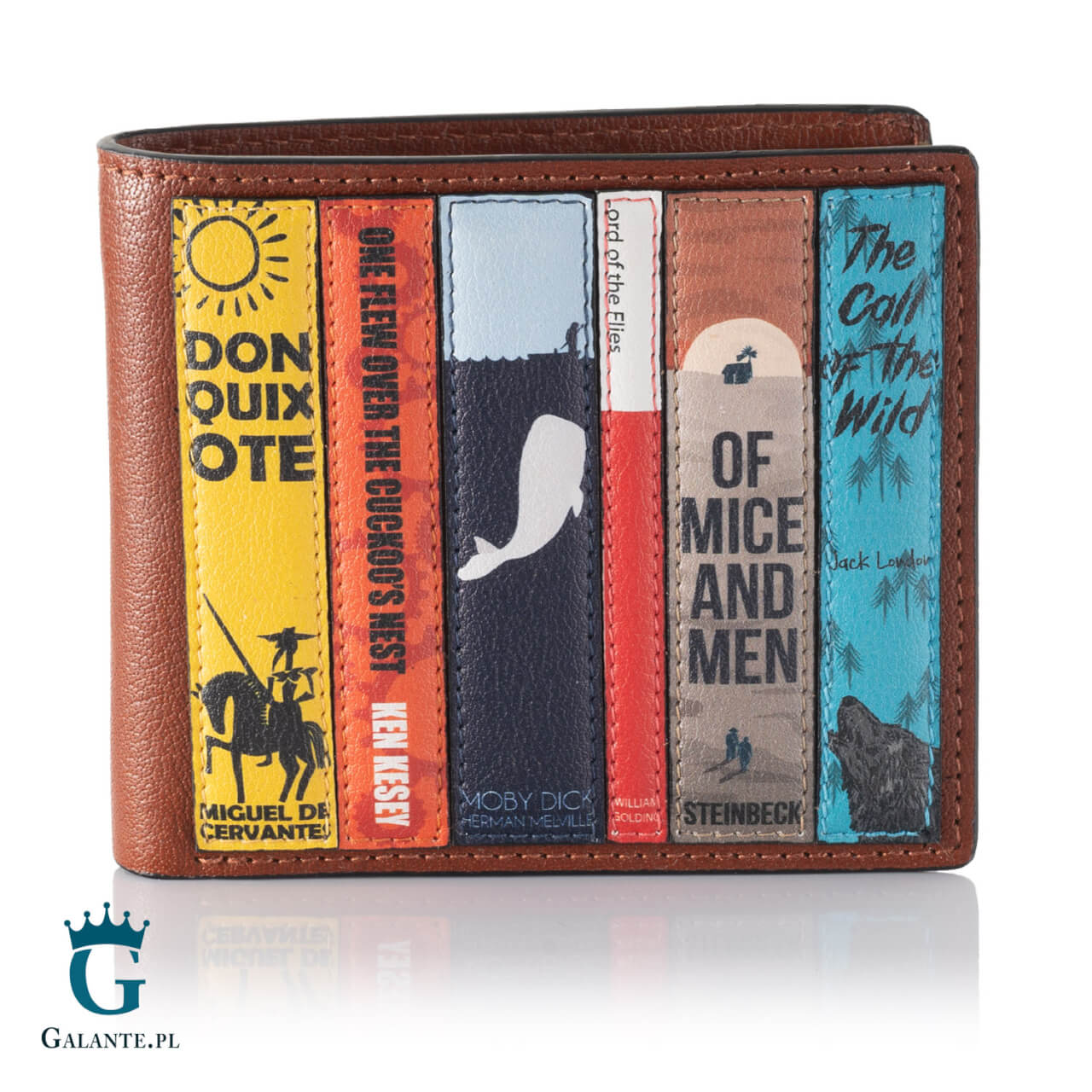 Skórzany futerał na okulary Ciekawski Kot Yoshi Y4309