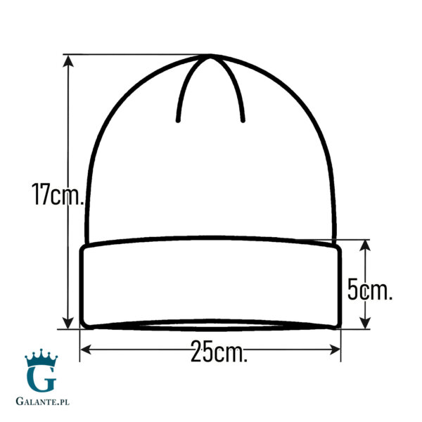 Kolorowa wełniana czapka męska LW-001