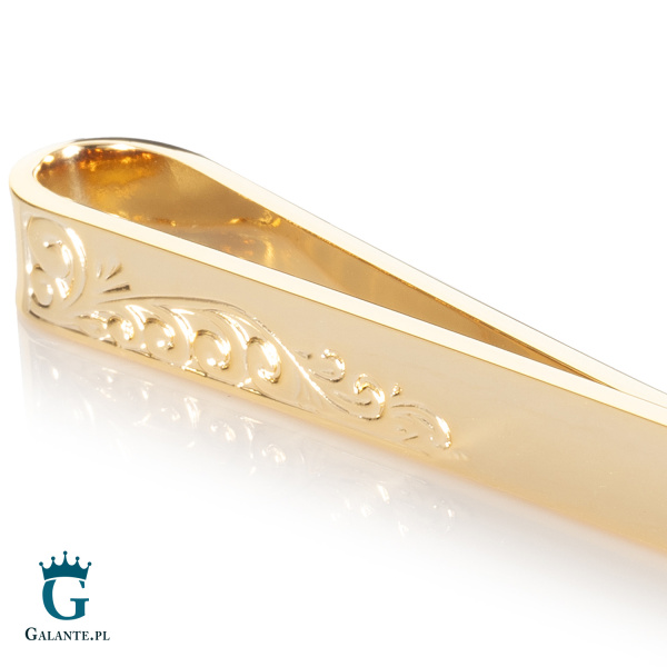 Złota spinka do krawata SK-9038