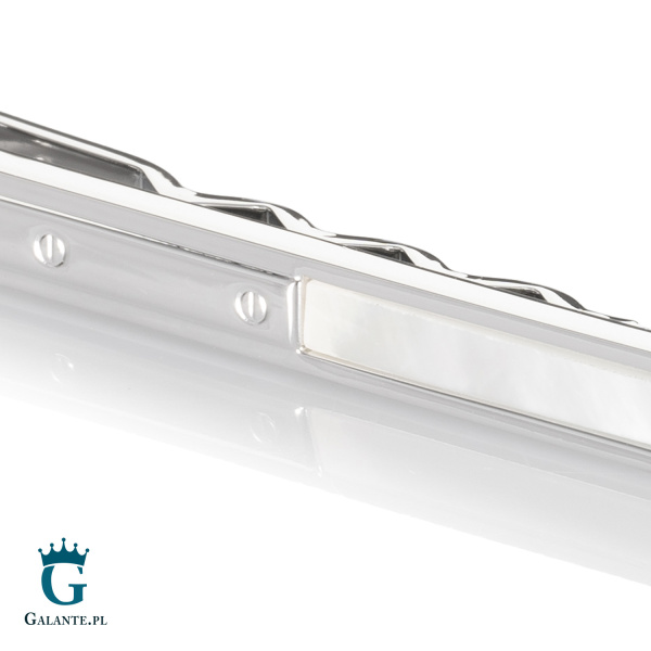 Spinka do krawata z masą perłową SK-1381