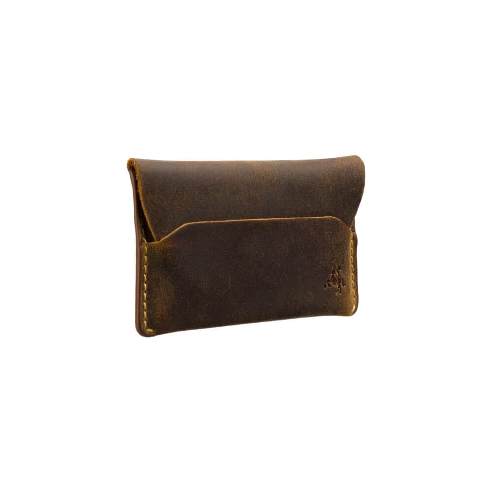 RW52_Akira_Oil_Tan_2 Skórzany Mikro Portfel na Karty i Banknoty Visconti RW-52 brązowy